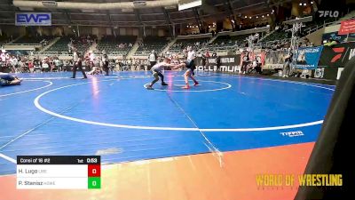 80 lbs Consi Of 16 #2 - Hunter Lugo, Liberty Warriors Wrestling Club vs Parker Stanisz, Howe Wrestling School