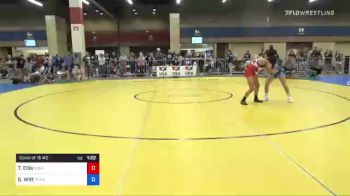 57 kg Consi Of 16 #2 - Taylor Ellis, Standfast Wrestling Club vs Savannah Witt, Team Pennsylvania