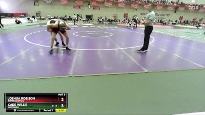 141 lbs Cons. Round 4 - Cade Willis, Augsburg vs Joshua Robison, North Central