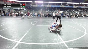 64 lbs Final - Axel Jaeger, Carl Junction vs Abel Horne, Springdale Youth WC