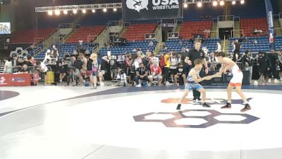 94 lbs Cons. Sub-rd Of 16 - Landon Wheelan, Iowa vs Connor Clark, Pennsylvania