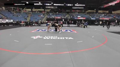 124 lbs Cons. Round 2 - Peyton Hand, Ottawa vs Jill High, York