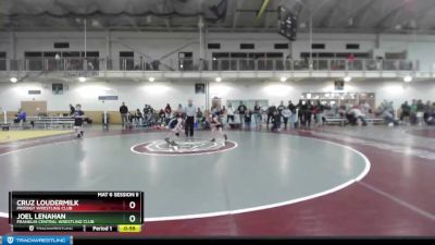 59 lbs Cons. Round 5 - Joel Lenahan, Franklin Central Wrestling Club vs Cruz Loudermilk, Prodigy Wrestling Club