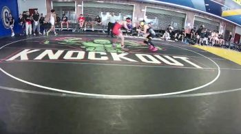 132 White Quarterfinal - Kyle Lafferty, Glynn Academy vs Atticus Contois, Deland