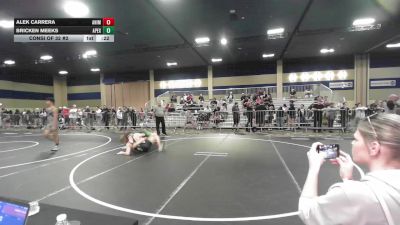 165 lbs Consi Of 32 #2 - Alek Carrera, Animal House vs Bricken Meeks, Apex - Michigan