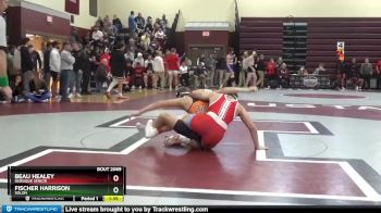 160 lbs Cons. Round 1 - Beau Healey, Dubuque Senior vs Fischer Harrison, Solon
