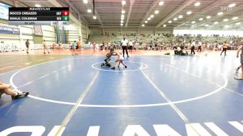 80 lbs Rr Rnd 3 - Rocco Creazzo, Grit Mat Club Blue vs Khalil Coleman, Revival Orange