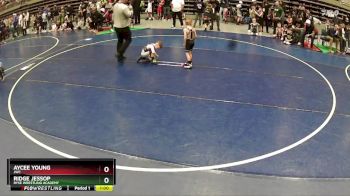 45 lbs Champ. Round 2 - Aycee Young, JWC vs Ridge Jessop, Ryse Wrestling Academy