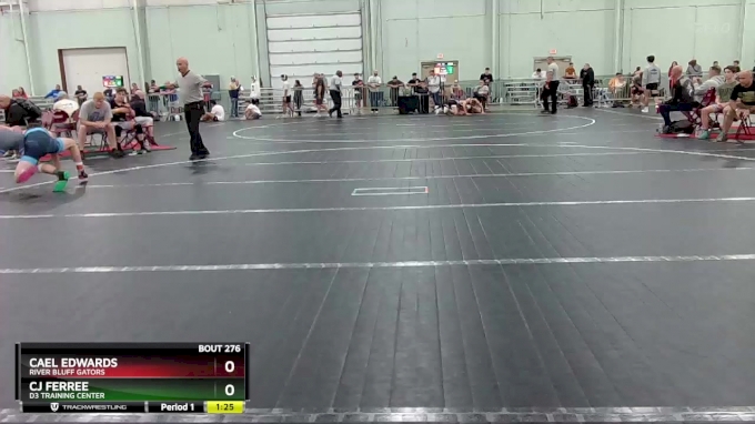 144 lbs Quarterfinal - Cj Ferree, D3 Training Center vs Cael Edwards ...