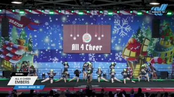 All 4 Cheer - Embers [2024 L1 Junior - D2] 2024 Spirit Celebration Christmas Grand Nationals