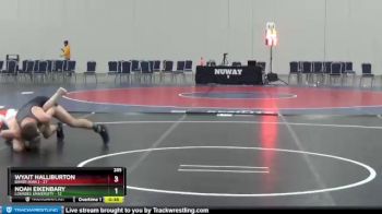 157 lbs Finals (2 Team) - Garret Anderson, Lourdes University vs Levi Bishop, Brewton-Parker (GA)