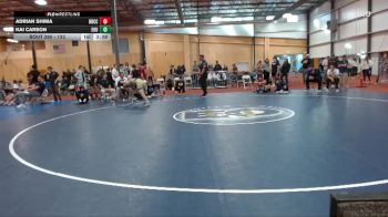 133 lbs Semifinal - Adrian Shima, Big Bend Community College vs Kai Carson, Eastern Oregon University