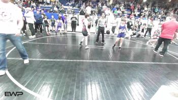 100 lbs Semifinal - Logan Kaiser, Team Tulsa Wrestling Club vs Nodey Hollan, Warhorse Wrestling Club