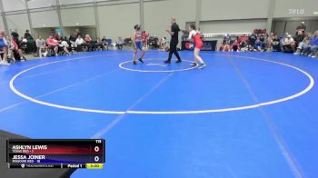 115 lbs Round 3 (8 Team) - Ashlyn Lewis, Texas Red vs Jessa Joiner, Missouri Red