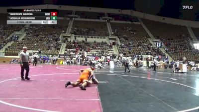 5A 215 lbs Cons. Semi - Gustavo Garcia, Montevallo vs Joshua Robinson, Valley High School