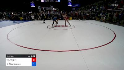 130 lbs Round Of 64 - Anna Vogt, TX vs Eva Altamirano, NJ