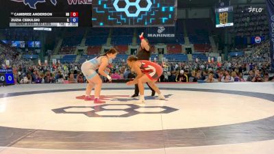 207 lbs Champ. Rd Of 32 - Cambree Anderson, ND vs Zuzia Cebulski, IL