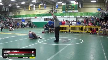 113 lbs Champ. Round 2 - Carsten Branstetter, GALION vs Joseph Lugabihl, WAUSEON