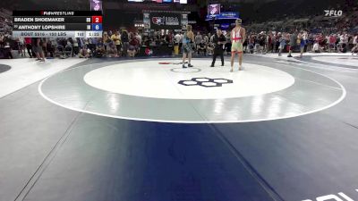 150 lbs Champ. Rd Of 128 - Braden Shoemaker, SD vs Anthony Lopshire, IN