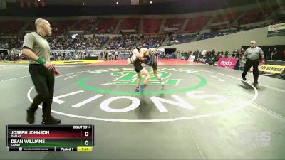 5A-120 lbs Semifinal - Joseph Johnson, Dallas vs Dean Williams, Canby