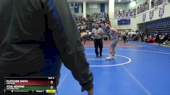 215 lbs Cons. Round 4 - Itzik Semons, Columbia City vs Fletcher Smith, Van Wert