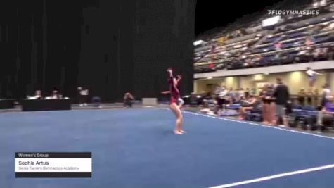 Sophia Artus - Women's Group, Swiss Turners Gymnastics Academy - 2021 Women's Xcel Region 4 Championships