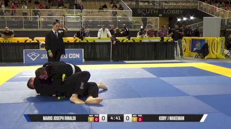 Kory J Wakeman vs Mario Joseph Rinaldi 2025 Pan Jiu Jitsu IBJJF Championship