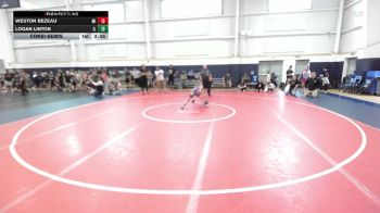 80 lbs Consolation - Weston Bezeau, MI vs Logan Linton, IL