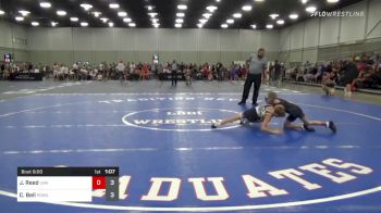 85 lbs Rr Rnd 2 - Jace Reed, LWA 14U vs Case Bell, POWA 14U