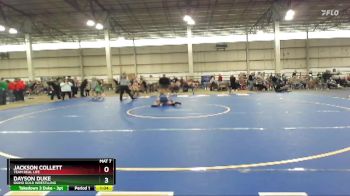 70 A Round 4 - Dayson Duke, Idaho Gold Wrestlling vs Jackson Collett, Team Real Life