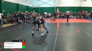 132 lbs Prelims - Caleb Lemmons, Wyoming Seminary vs Matthew Cestare, Farmingdale