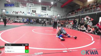 70-76 lbs Semifinal - Haoyu Day, Spartan Wrestling Fort Smith vs Abel Glover, Brushy Wrestling Club