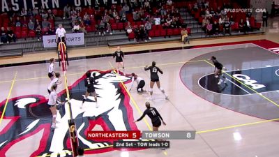 Replay: Towson vs Northeastern | Nov 11 @ 2 PM