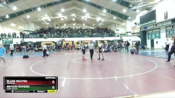 160 lbs Semifinal - Bryson Romero, Sage Valley vs Blake Nguyen, Meridian