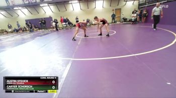 126 lbs Cons. Round 5 - Austin Stevick, Kobra Kai Training vs Carter Schorsch, Powerhouse Wrestling Club