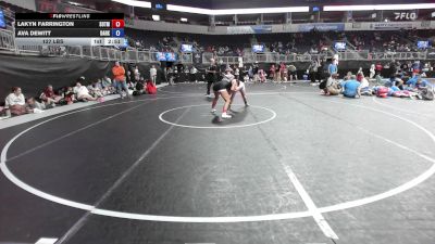 127 lbs Rr Rnd 3 - Lakyn Farrington, SOTM-Lady Outlaws vs Ava Dewitt, Darkhorse WC