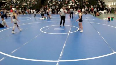 106-115 lbs 3rd Place Match - Addelynne Sidwell, Platte Valley vs Keleigh Ochoa, Smith County Wrestling Club