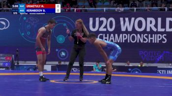 57 kg 1/8 Final - Myktybek Ukimetuly, Kazakhstan vs Baiaman Kerimbekov, Kyrgyzstan