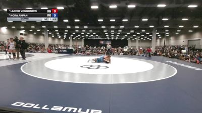 140 lbs Semis - Landri VonGonten, Boneyard Wrestling Academy vs Nora Akpan, Pinnacle Wrestling Club