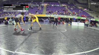 157 lbs Round 2 (6 Team) - Landen Johnson, Northern Illinois vs Seth Larson, Central Michigan