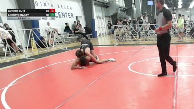 152 lbs Rr Rnd 3 - Gunner Butt, Indiana Outlaws Black - HSB vs Argento Bakay, Immortals Gold - HSB