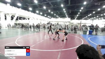 90 lbs 3rd Place - John Caven, Havre WC vs Jason Hubbard, Ganado WC