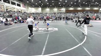 50 lbs Consi Of 16 #2 - Salem Gibson, Orland WC vs Bobby Bohannon, Raider WC