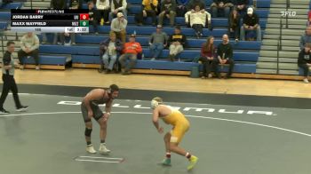 165 lbs Finals (2 Team) - Jordan Barry, LIU vs Maxx Mayfield, Missouri