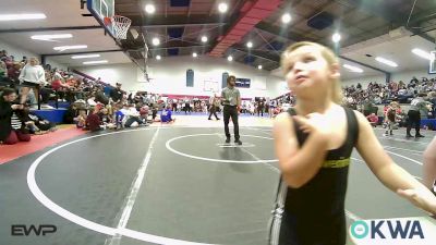 60 lbs Quarterfinal - Grayson Mackey, Skiatook Youth Wrestling 2022-23 vs Jae Constant, Vian Wrestling Club