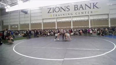 83 lbs Champ. Round 2 - Keston Richins, Sanderson Wrestling Academy vs Hyrum Miller, Shootbox Wrestling Club