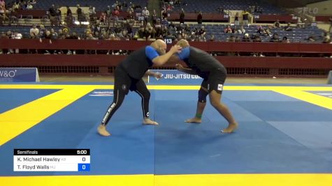 Kenneth Michael Hawley vs Tarris Floyd Walls 2024 Pan IBJJF Jiu-Jitsu No-Gi Championship