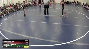 90 lbs Round 4 (6 Team) - Quentin Jackson, Kansas Mamba vs Krue Melchor, Wyoming Renegades