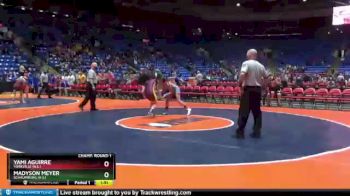 115 lbs Champ. Round 1 - Yami Aguirre, Yorkville (H.S.) vs Madyson Meyer, Schaumburg (H.S.)