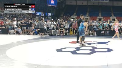 126 lbs Champ. Rd Of 256 - Collin Bartos, Ohio vs Charlie Mutschler, Maryland